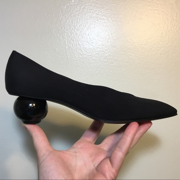 Yves Saint Laurent Shoes - Vintage Yves Saint Laurent YSL Sculpted Ball Heels